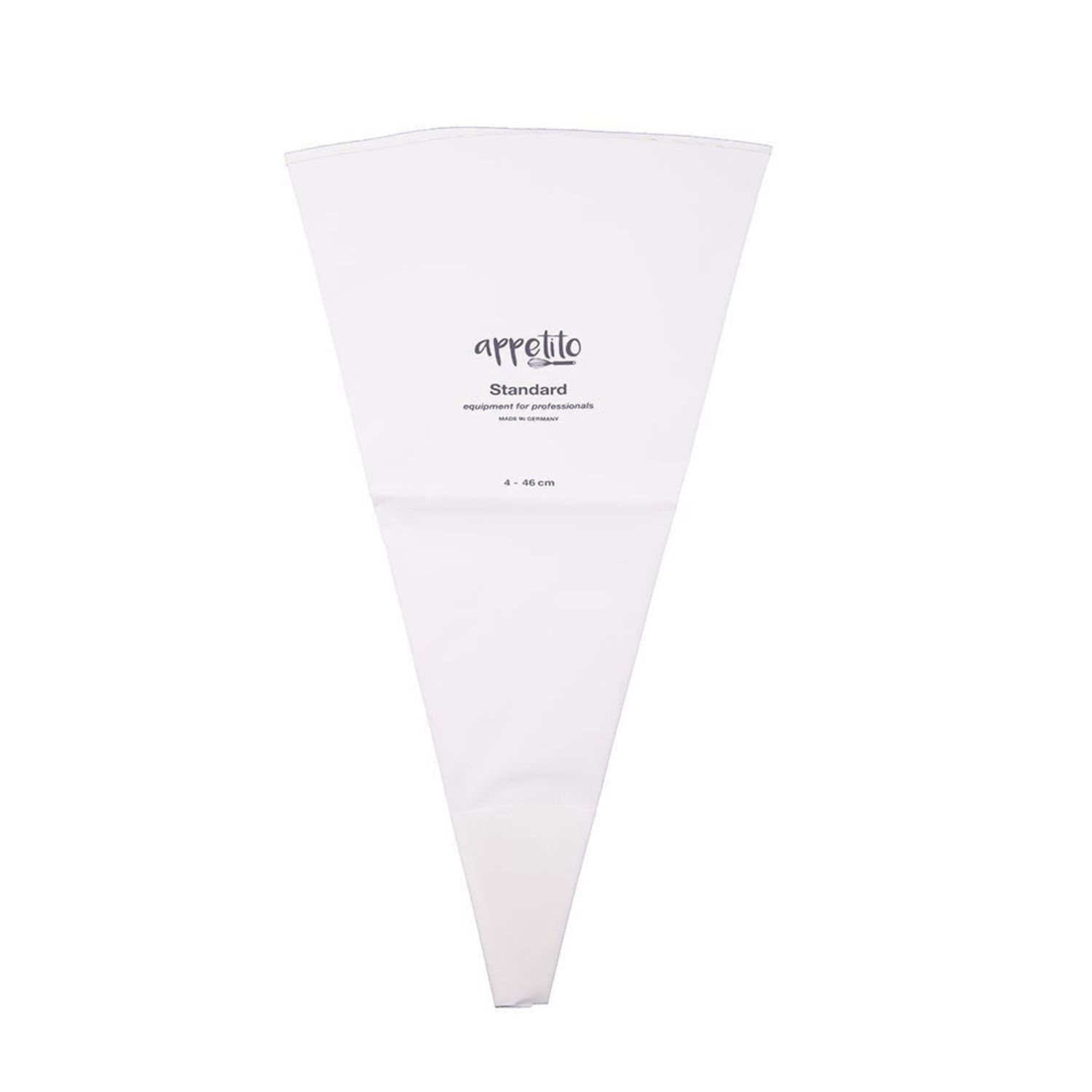 Cotton/PVC &quot;Standard&quot; Piping Bag No.4 46cm - White