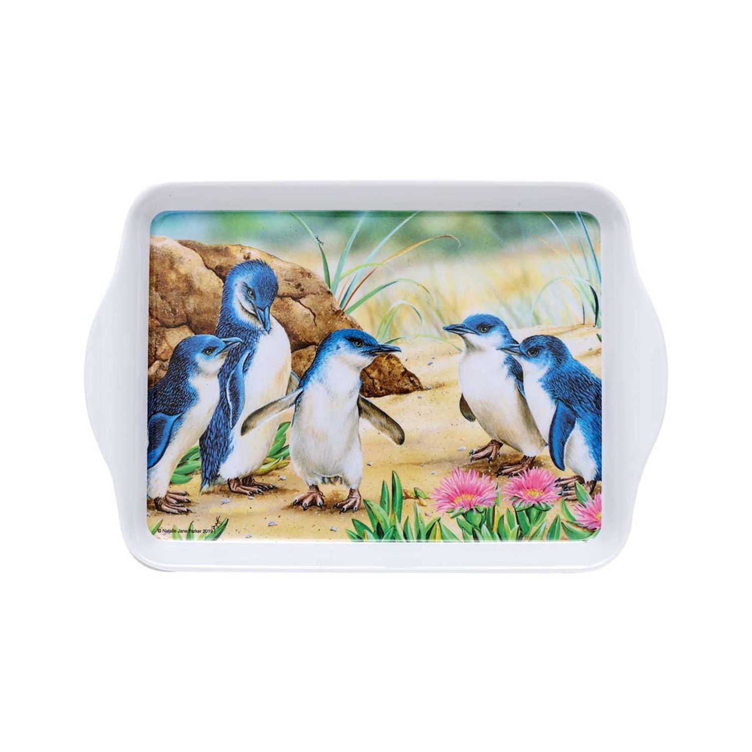 Aus Bird &amp; Flora Penguin &amp; Ice Plant Scatter Tray