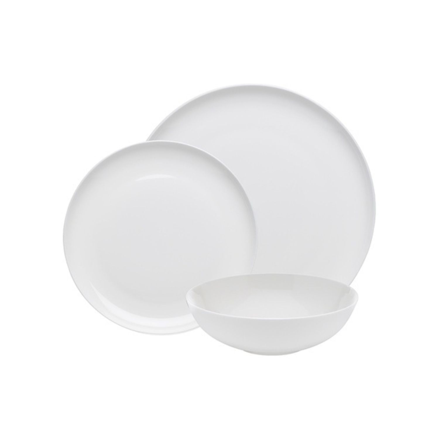 Canvas White 12Piece Dinner Set