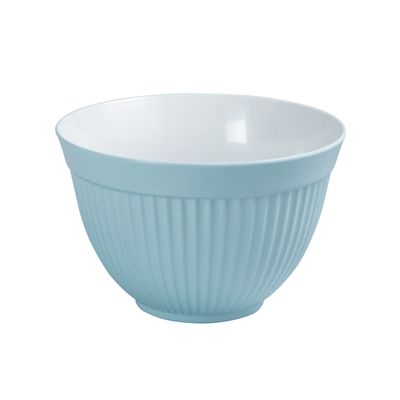 Ribbed Mixing Bowl 20cm / 2L - Duck Egg Blue