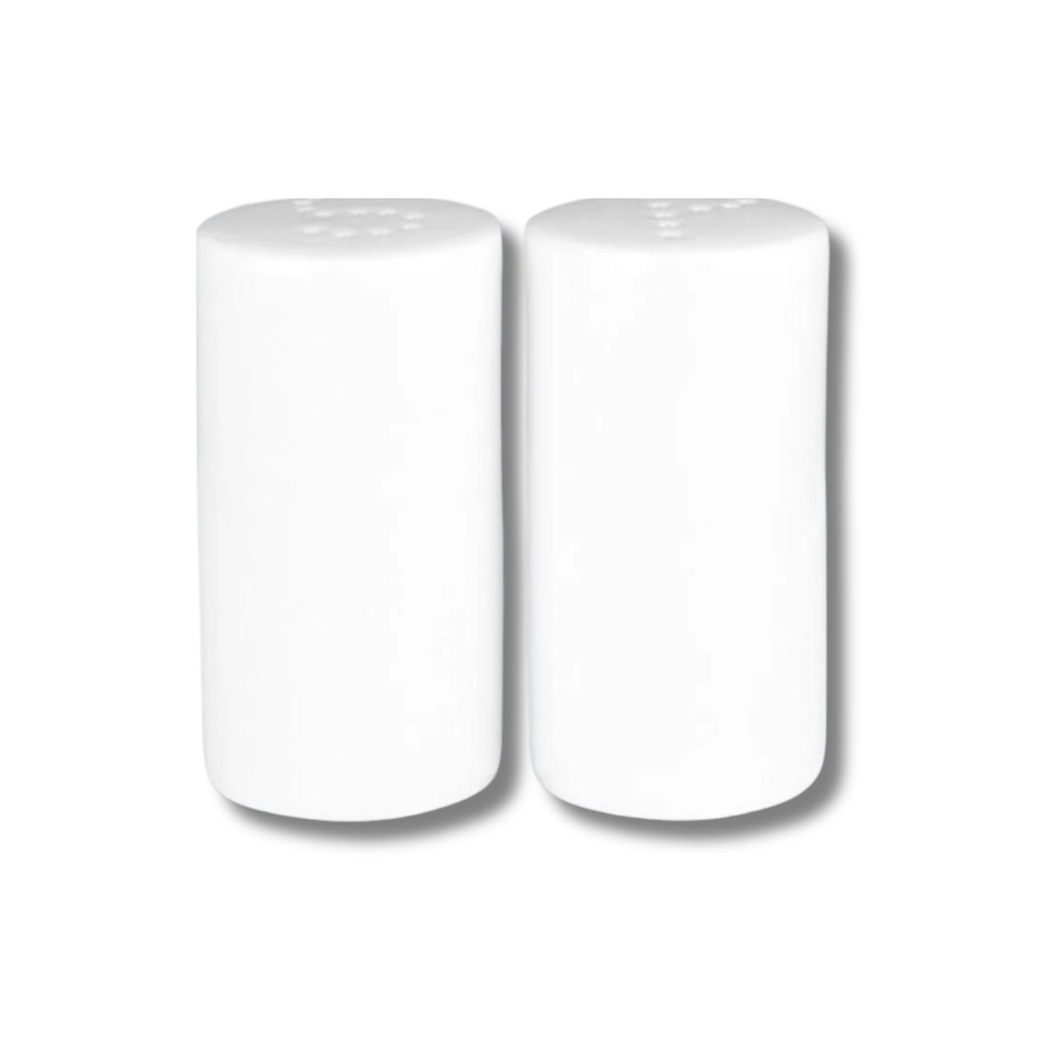 Salt &amp; Pepper Set 8X4cm - New Bone
