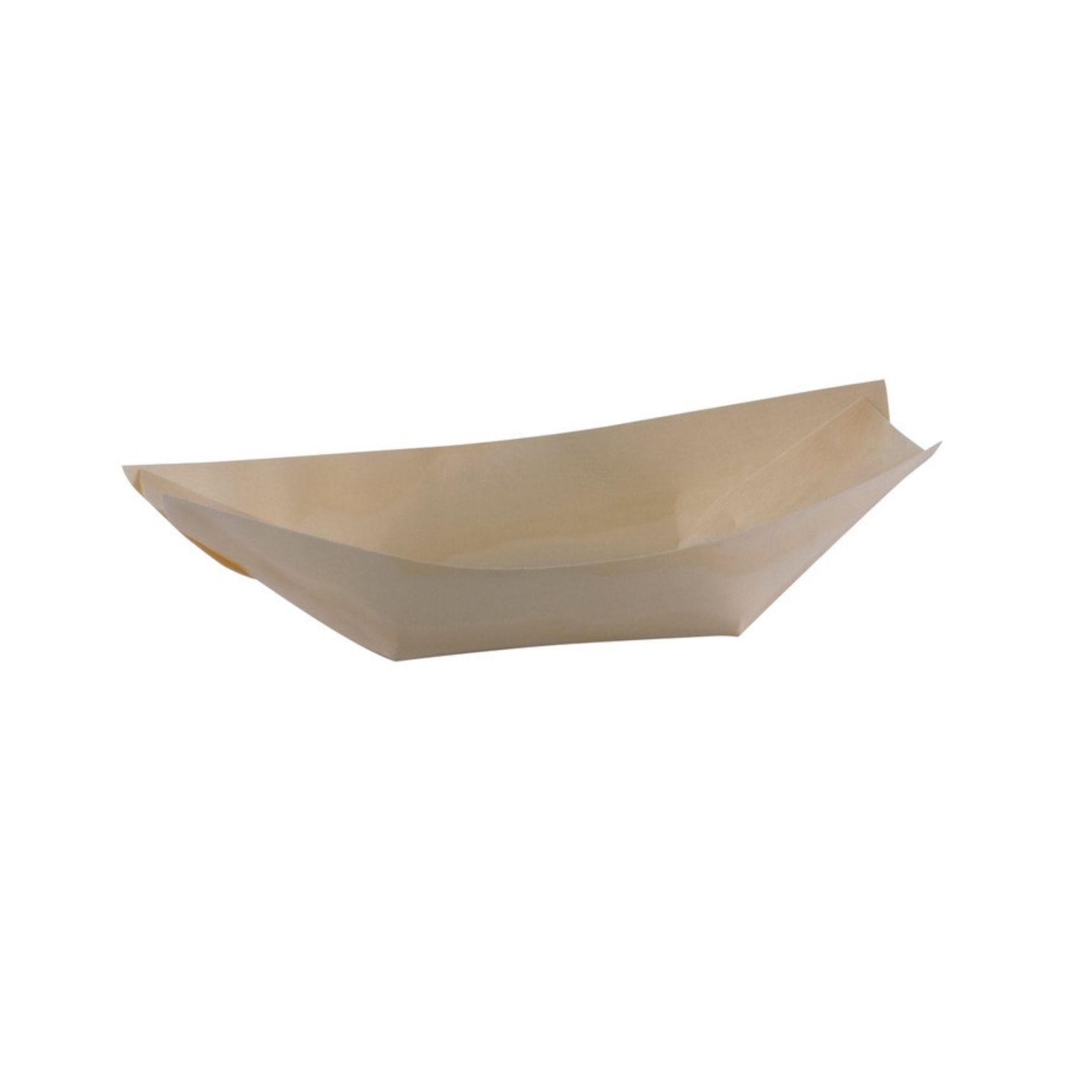 Pine Boat Dish 18 X 9 X 2.5cm - Set of 12