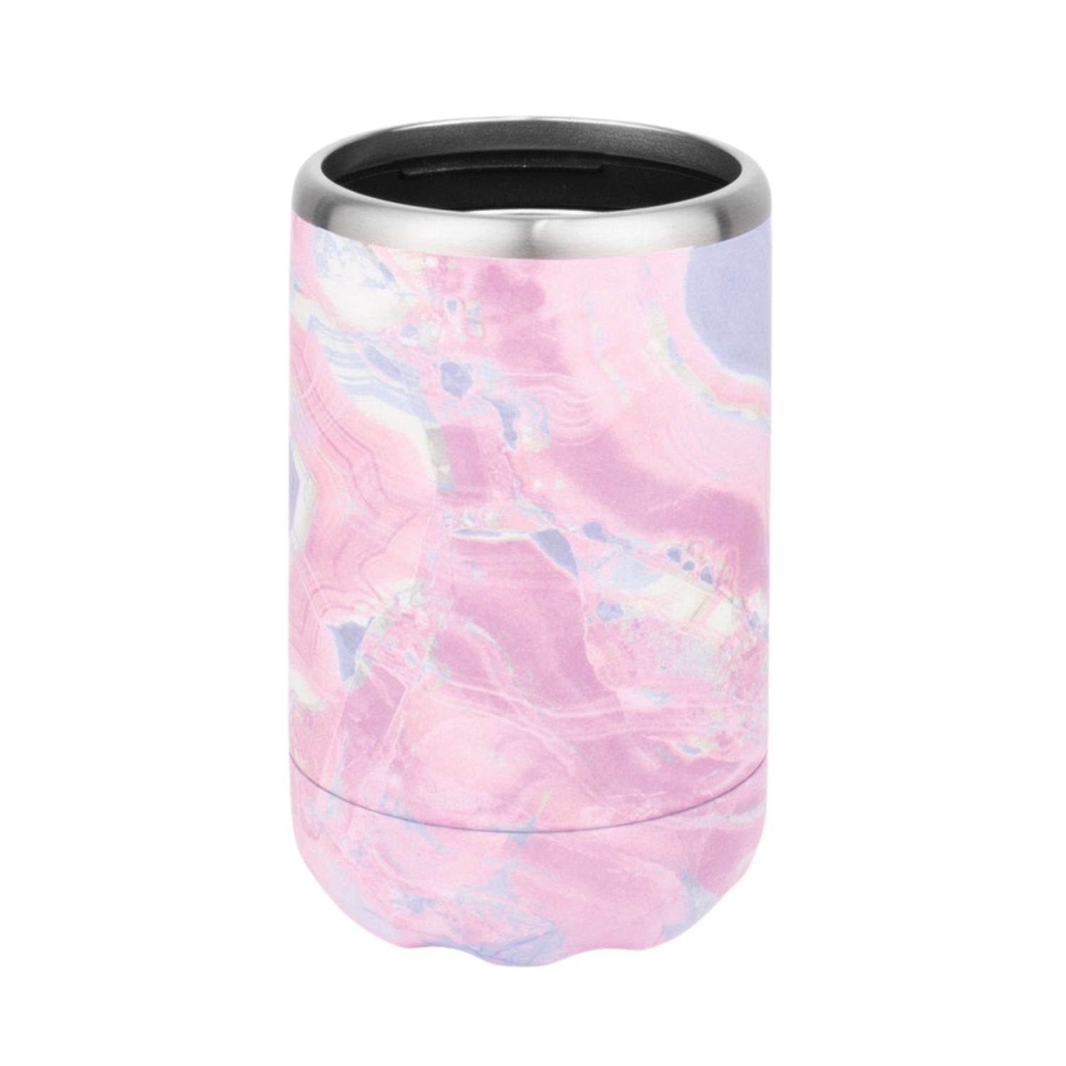 Can &amp; Stubbie Holder Pink Marble