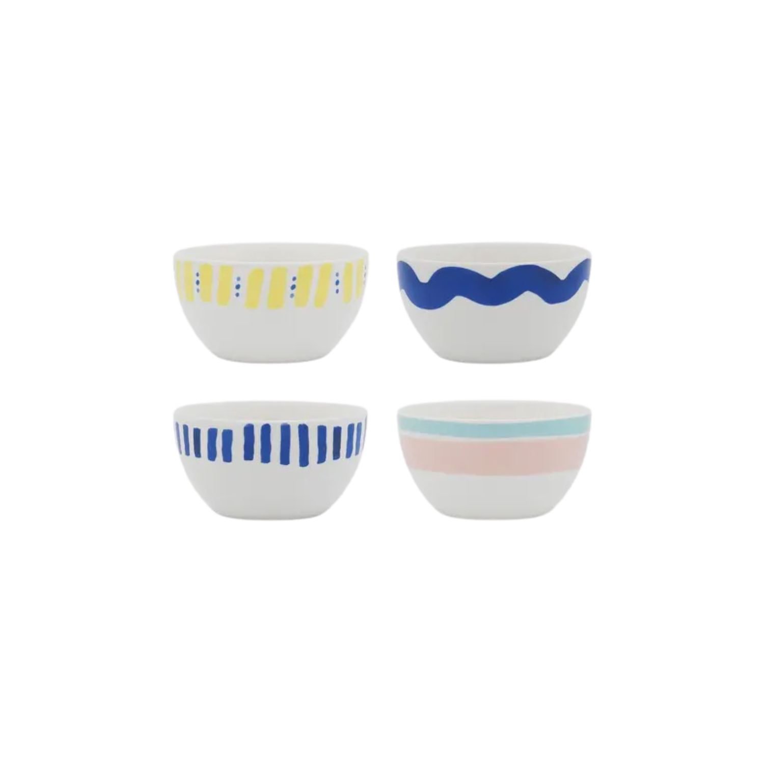 Riviera Set of 4 Dip Bowls 11.3cm Assorted