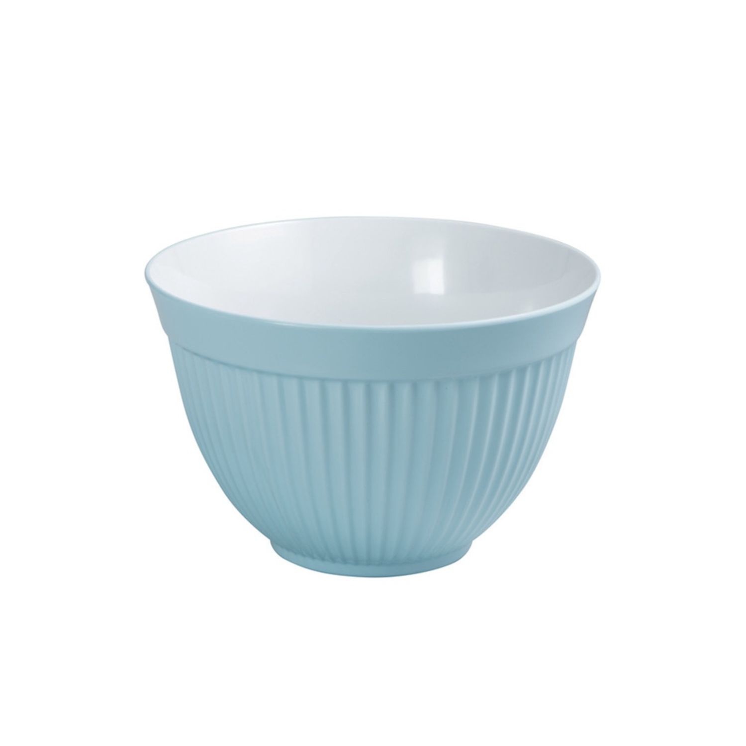 Ribbed Mixing Bowl 18cm / 1.5L - Duck Egg Blue