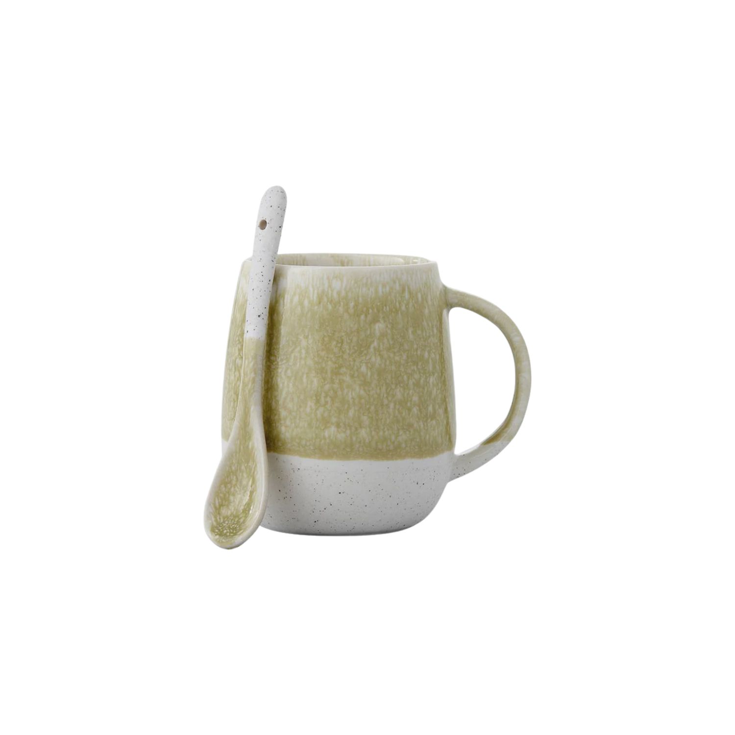 Lodge Dusky Olive Mug &amp; Plate Set