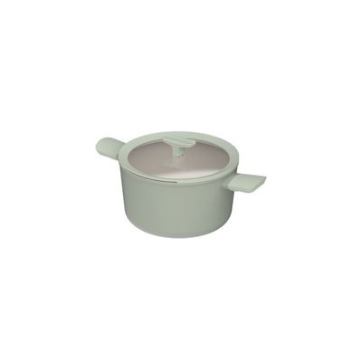 Covered Stockpot Balance Sage 24 X 14cm