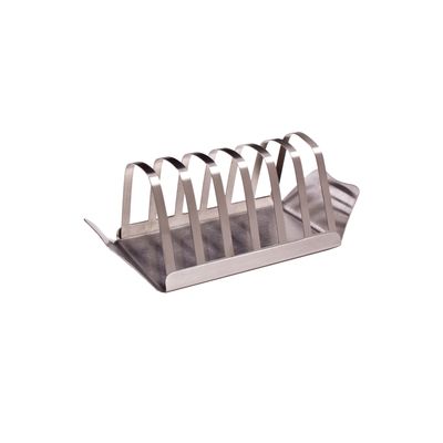 Stainless Steel Toast Rack With Tray Stainless Steel Toast Rack With Tray