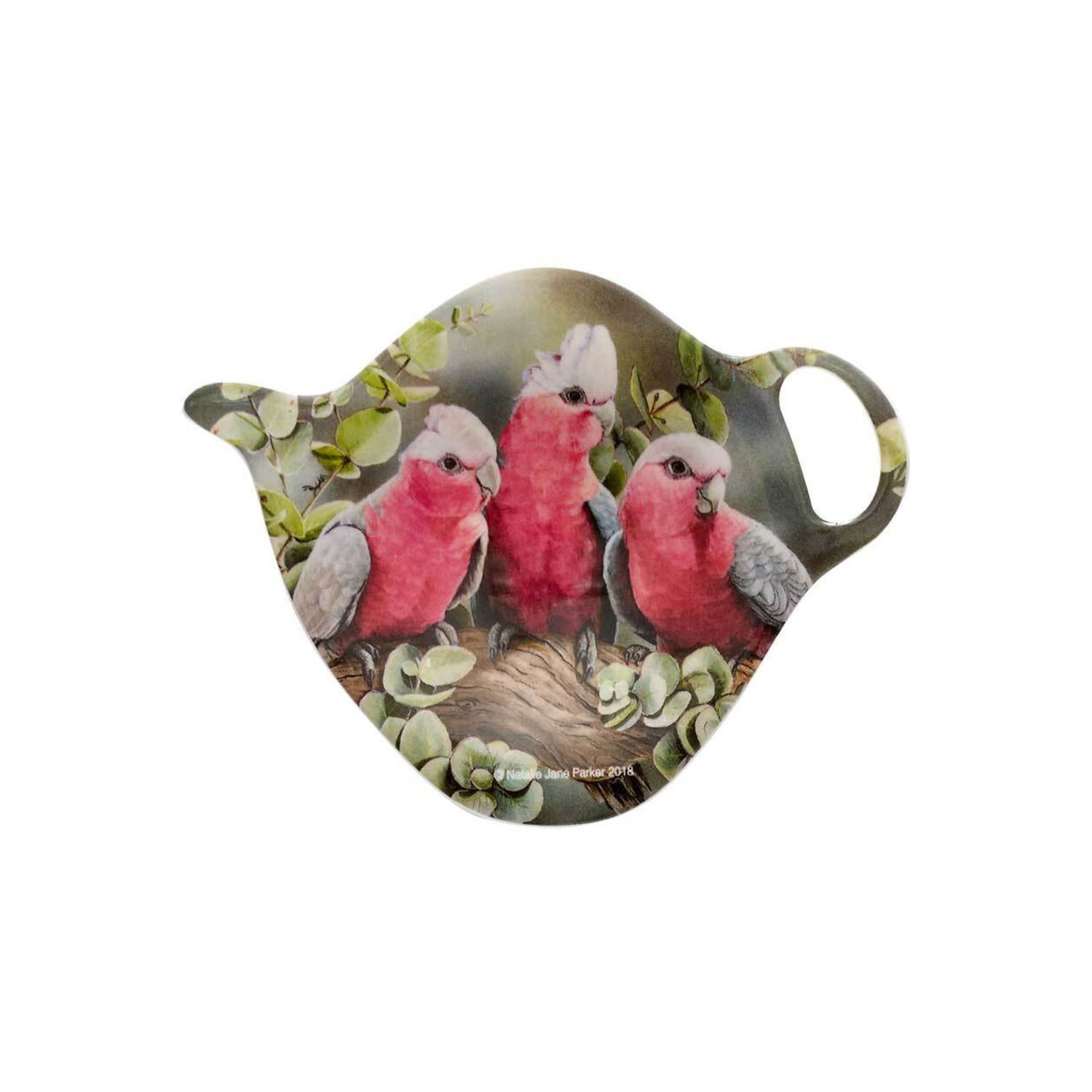 Aus Bird &amp; Flora Galah Tea Bag Holder