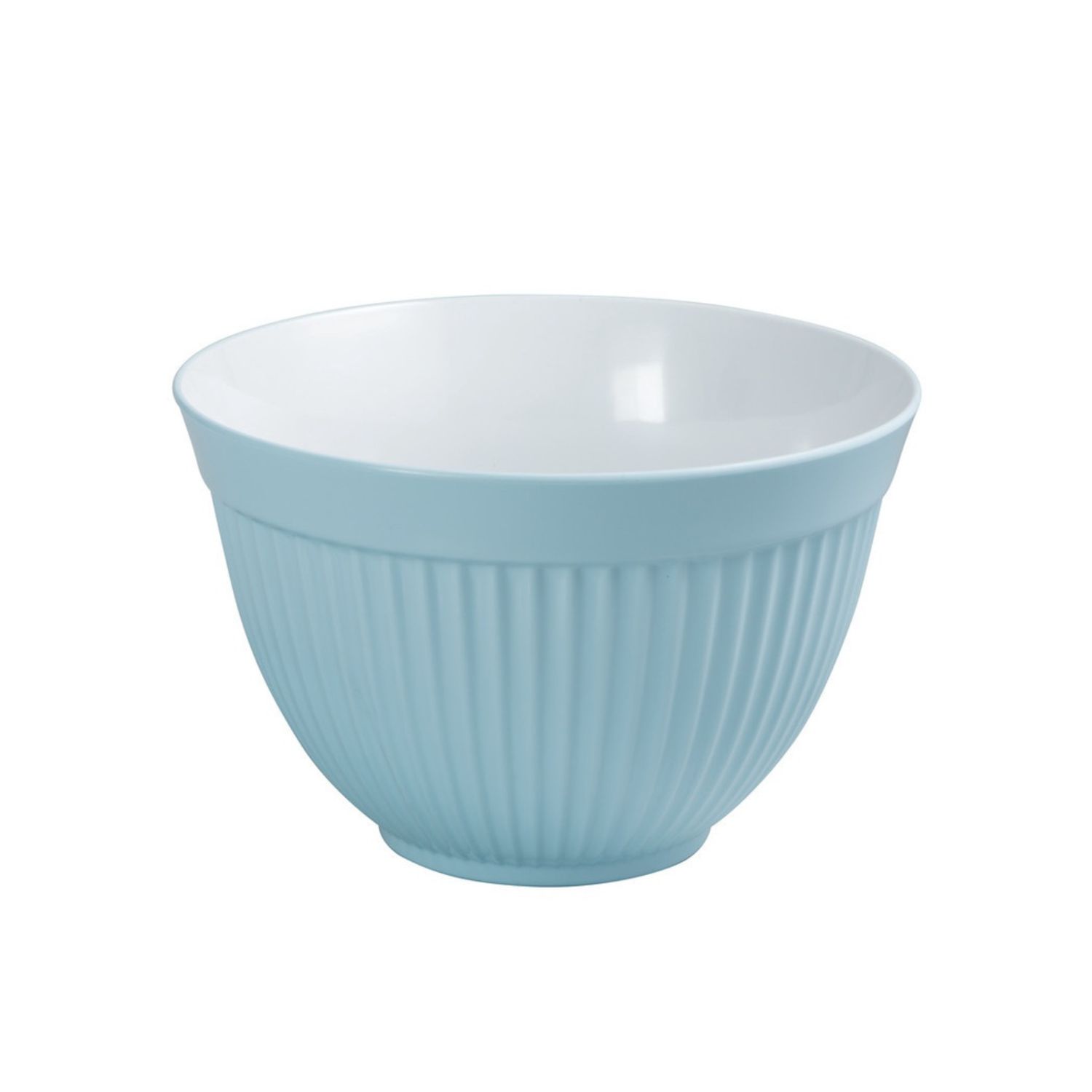 Ribbed Mixing Bowl 23cm / 3L - Duck Egg Blue