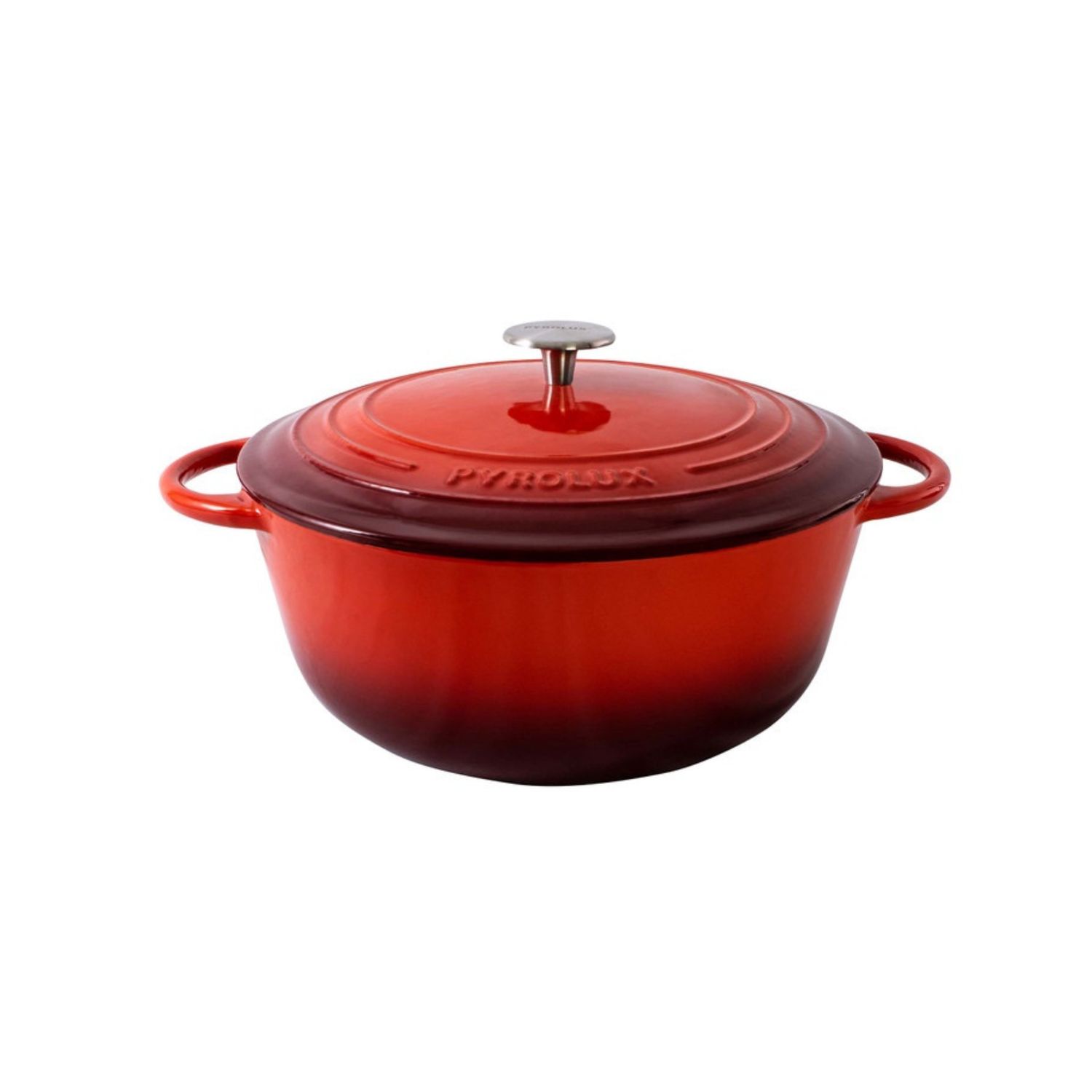 Pyrochef Casserole 24cm/4L Red