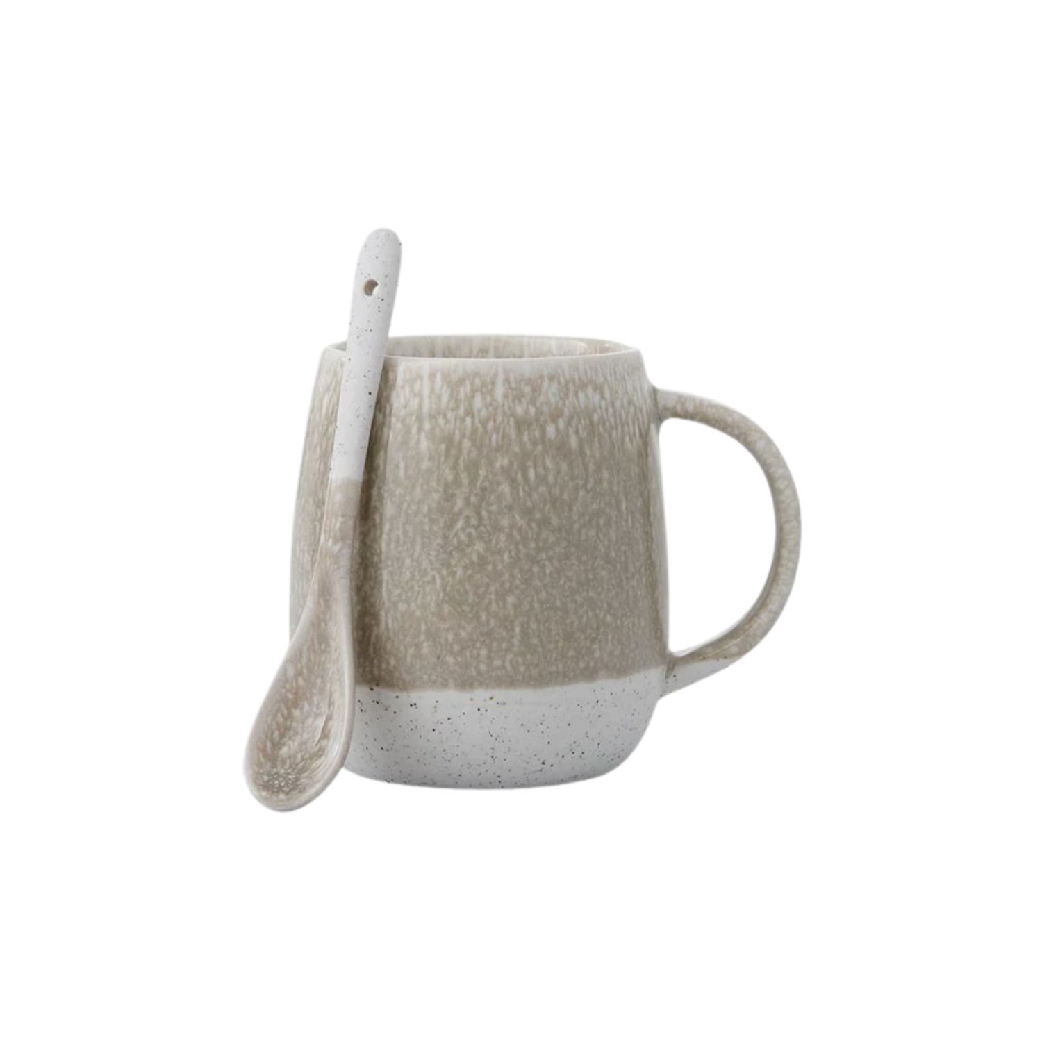 Lodge Dusky Taupe Mug &amp; Plate Set