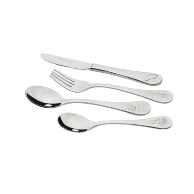 Childrens Cutlery Sea Animals 4Pc Set