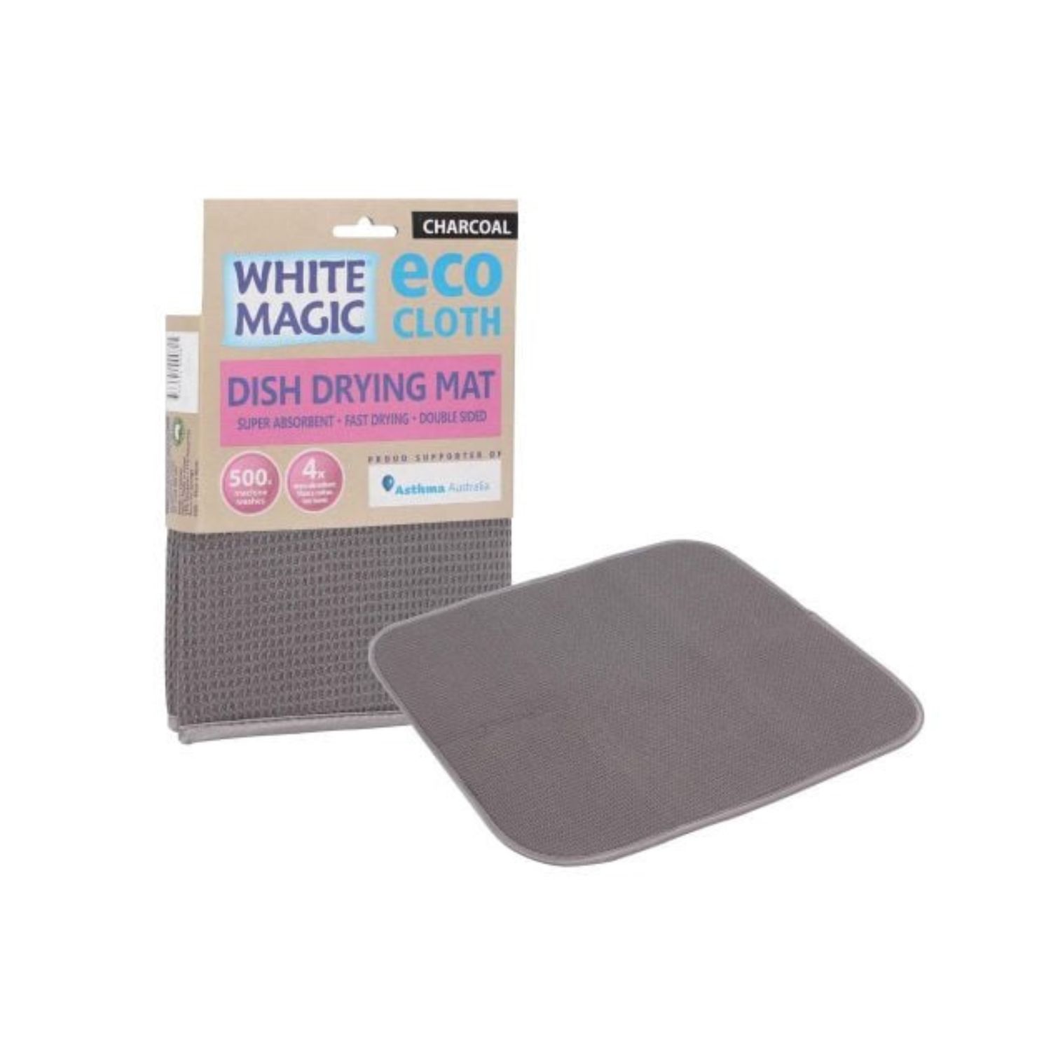 Dish Drying Mat - Charcoal