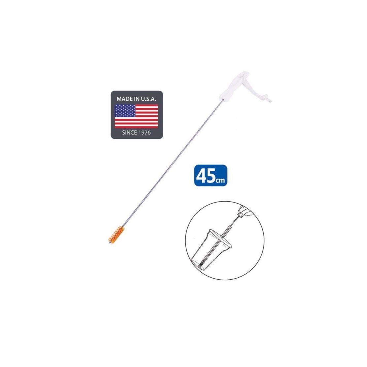 Usa Brushware Super Long Straw Washing Brush
