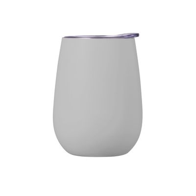 Double Wall Insulated Wine Tumbler - 300ml - Dove Grey