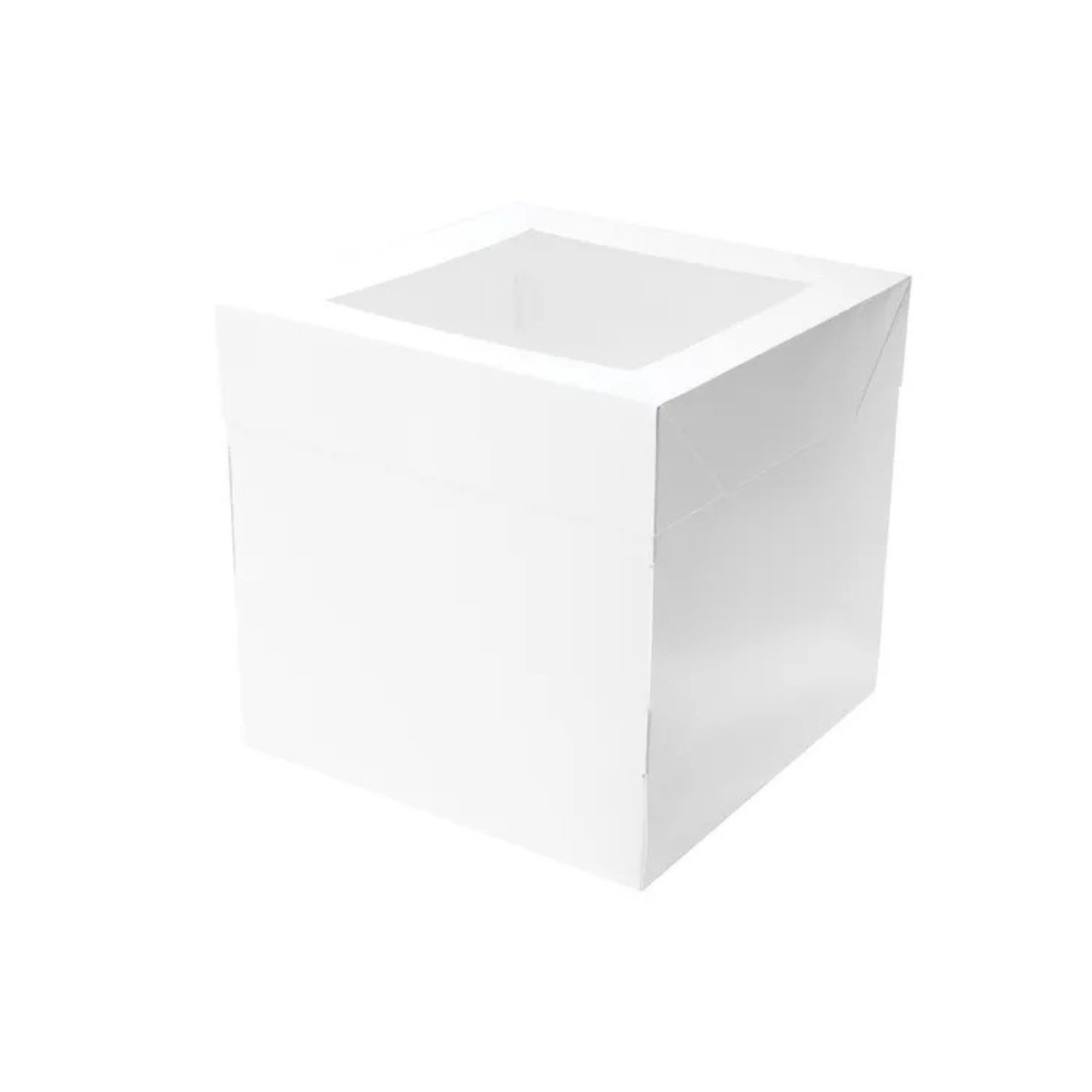 White Cake Box 12 Inch Tall Square 14In X 14In