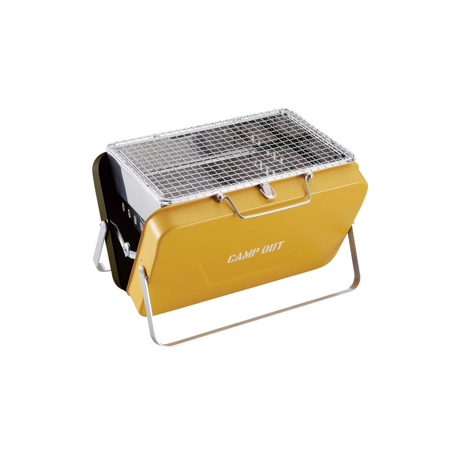 Captain Stag Tabletop BBQ Grill V Type