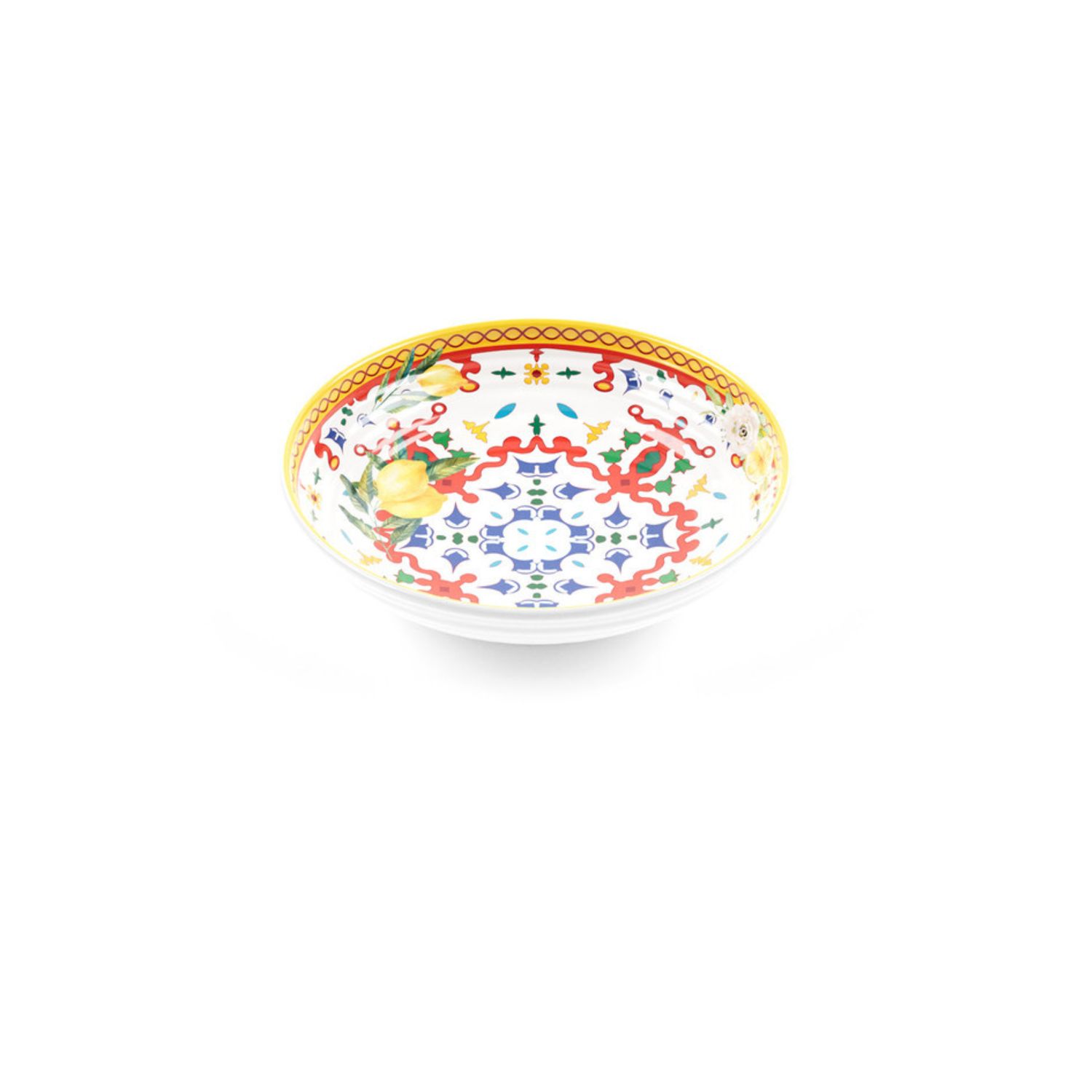 Soup Plate Flower &amp; Lemon