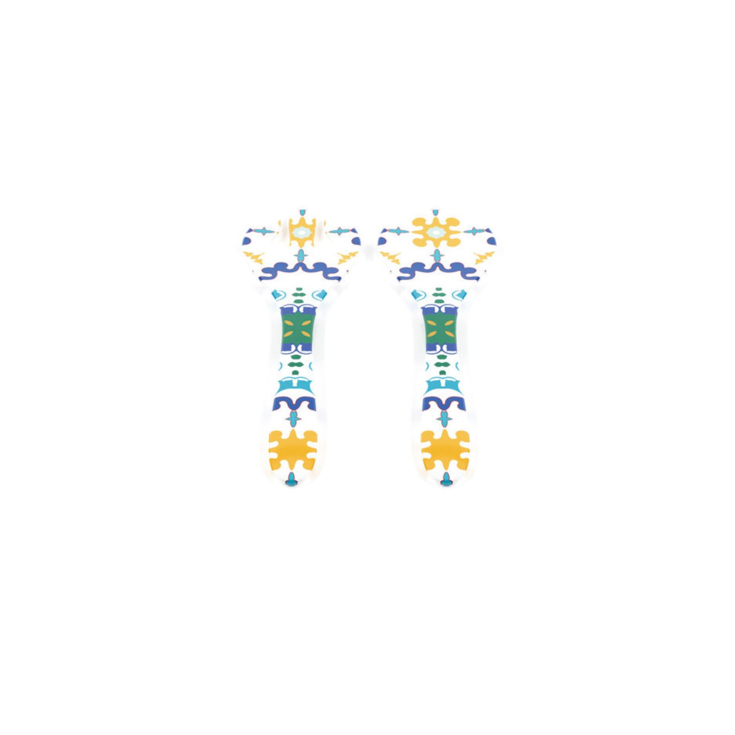 Salad Servers Flower &amp; Lemon