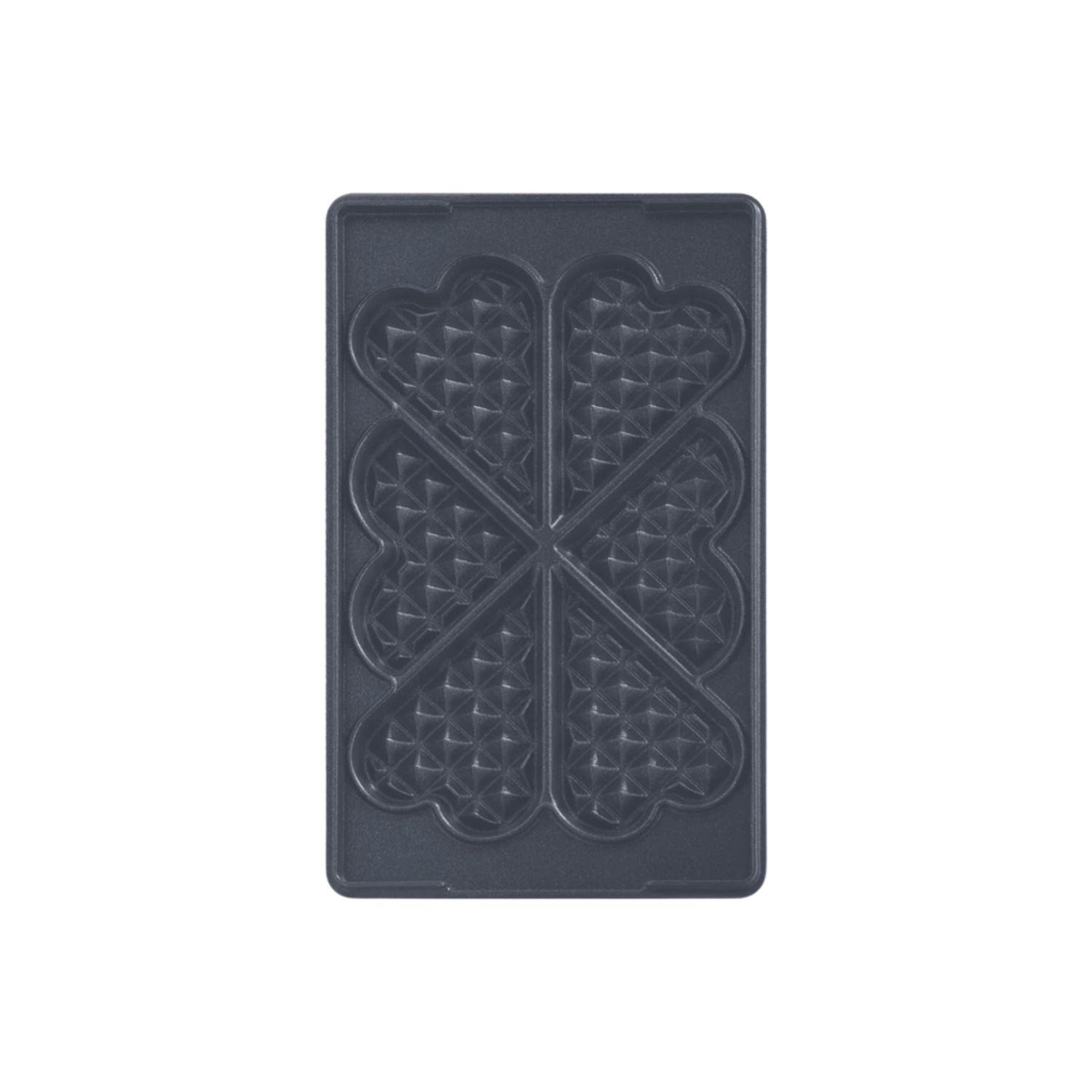 Snack Collection Accessory Plates - Heart Waffles