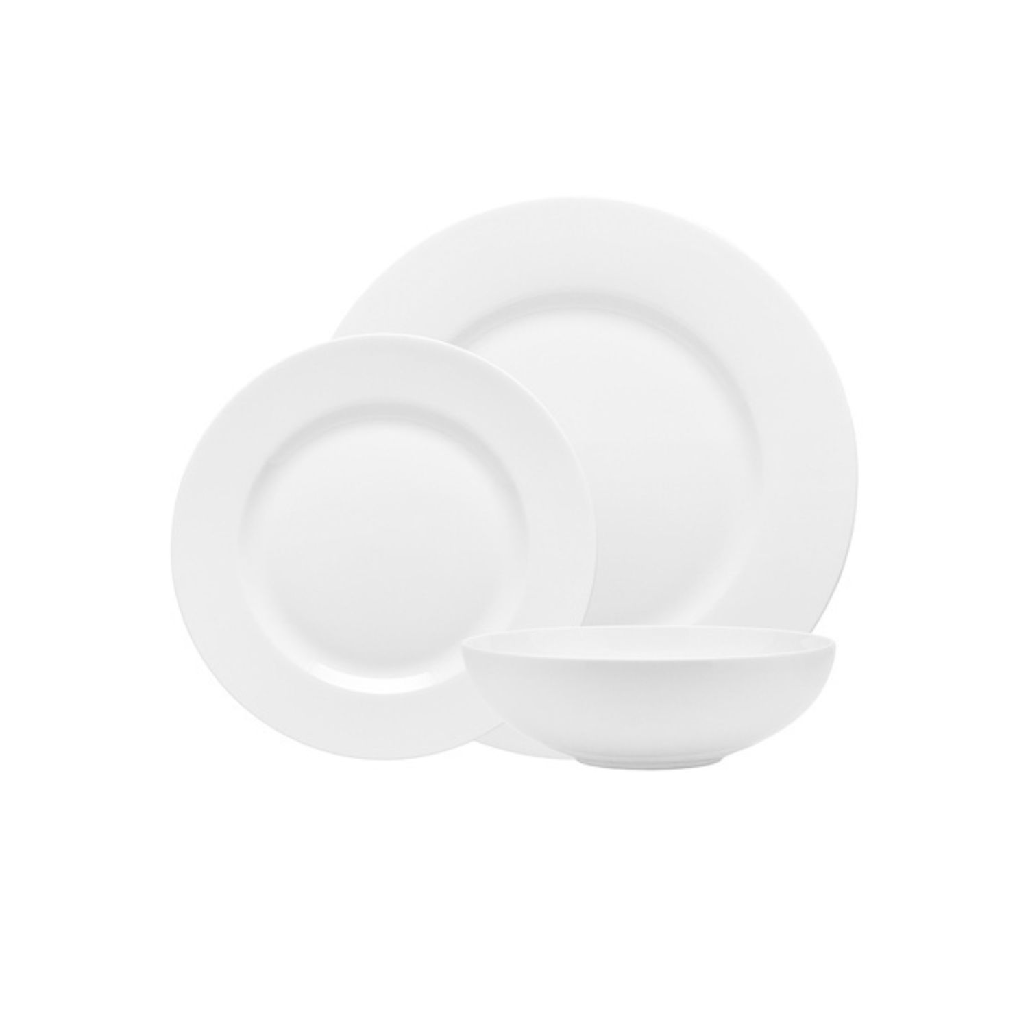 Canvas 12 Piece Dinner Set Rim
