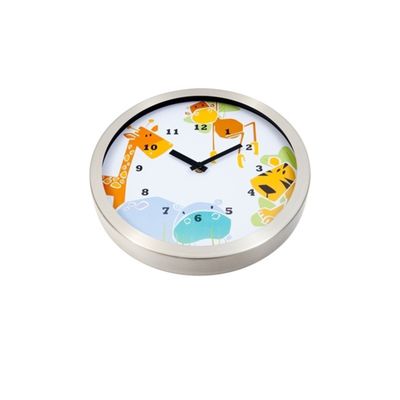 Animals Clock Metal 30cm