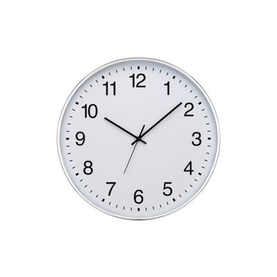 Mason Wall Clock 45.3Cm Chrome