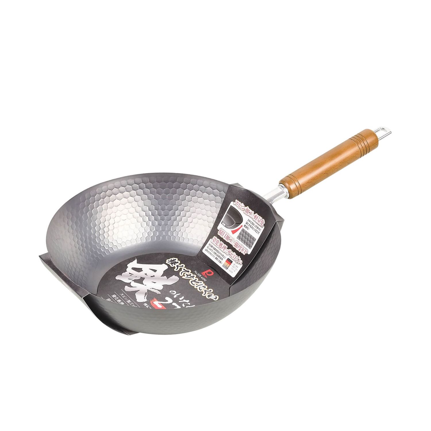 Rust-Proof Iron Stir-Frying Pan/Wok 27cm