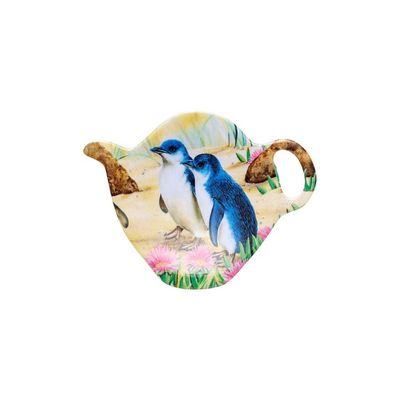 Australian Bird &amp; Flora Penguin &amp; Iceplant Tea Bag Holder