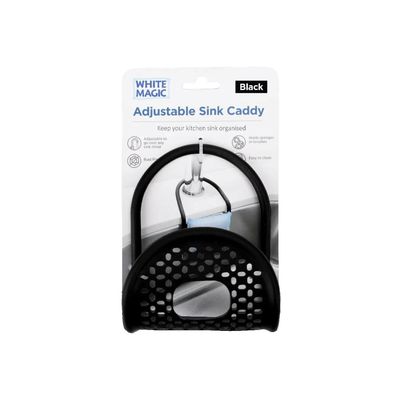 Adjustable Sink Caddy - Black