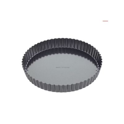 Fluted Flan Tin - 25Cm Black