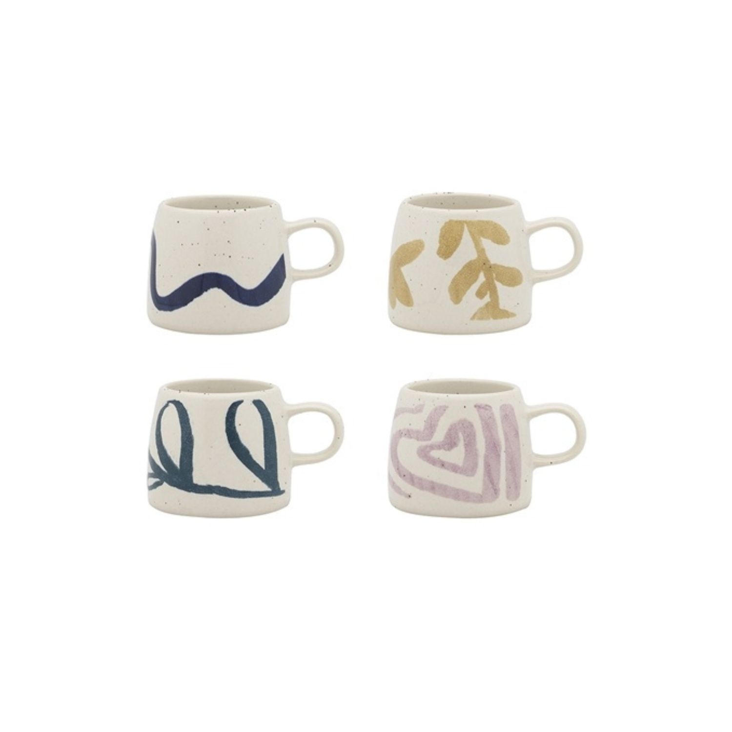Nomad Set of 4 Espresso Cups Nature 60ml