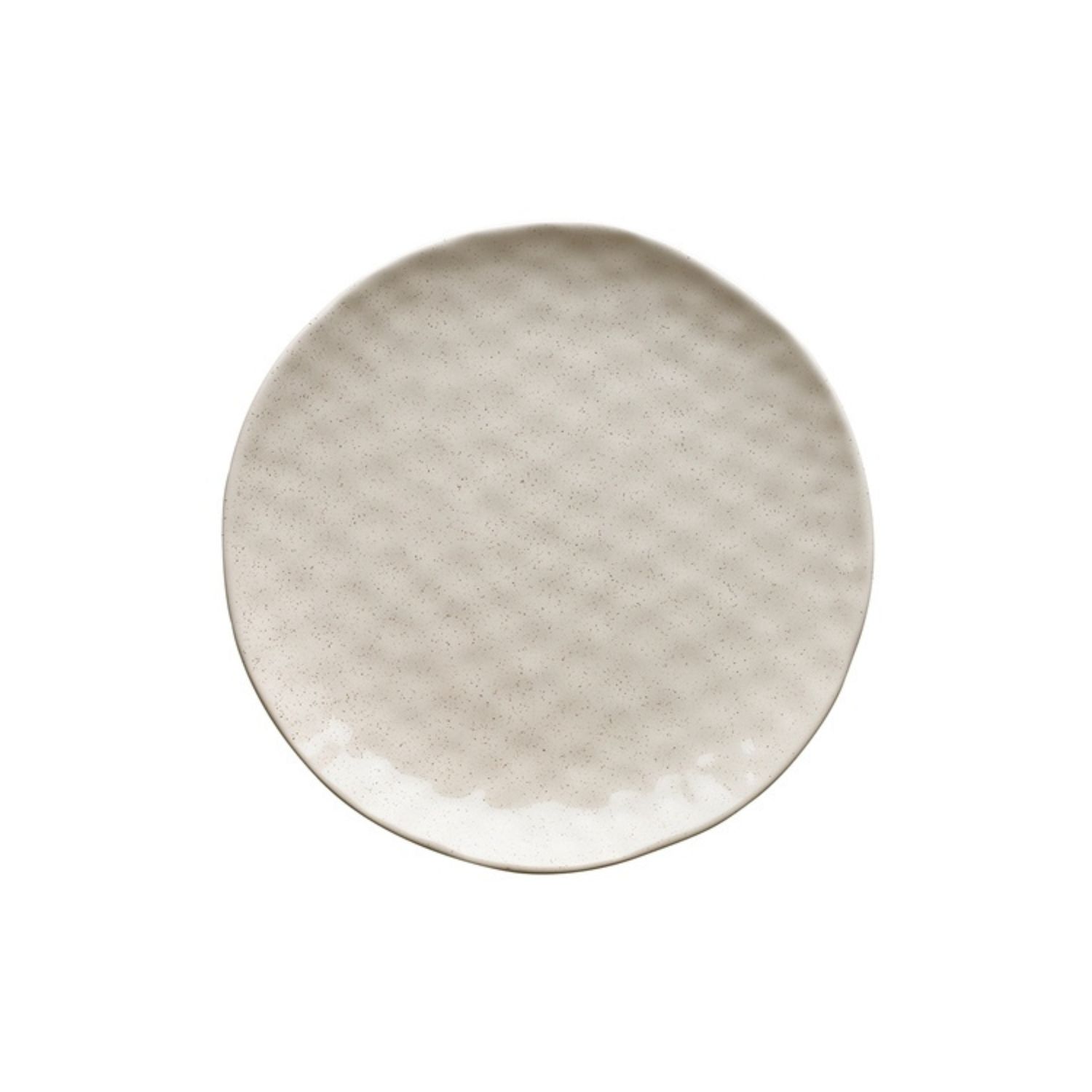 Speckle Oatmeal D Plate 27cm