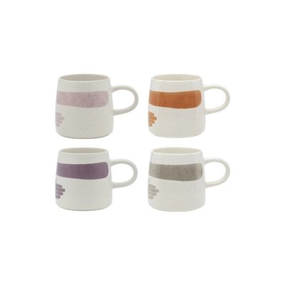 Nomad Hug Mugs Set Of 4 340ml