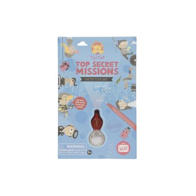 Tiger Tribe Activity Sets - Creative Kits - Top Secret Missions - Detective Set