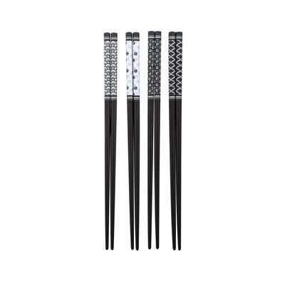 Bamboo Chopsticks Set Of 4 Pairs