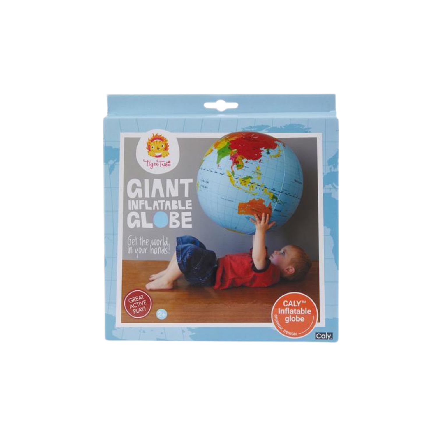 Tiger Tribe Active Toys - Inflatable Globes - World Globe - 50cm, Option: World Globe - 50cm