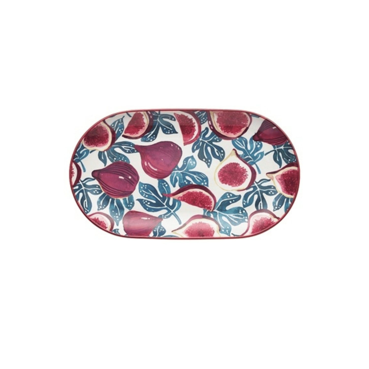 Punch Medium Oval Platter 32cm Fig