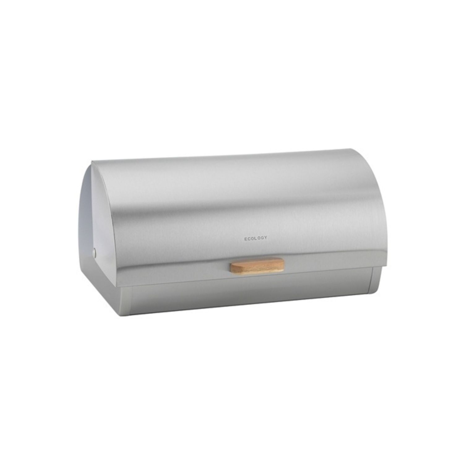 Provisions Stainless Steel &amp; Acacia Bread Bin