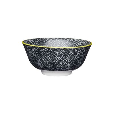 Does it All Bowl - Black Floral 15.7cm