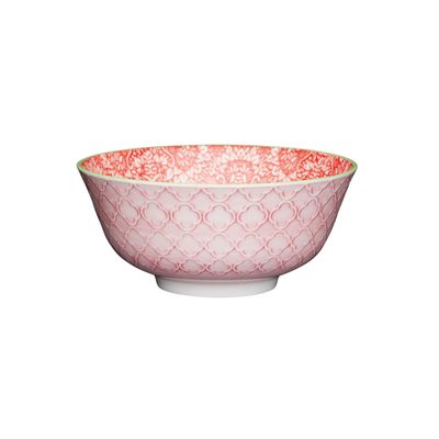 Does it All Bowl - Red Demask 15.7cm