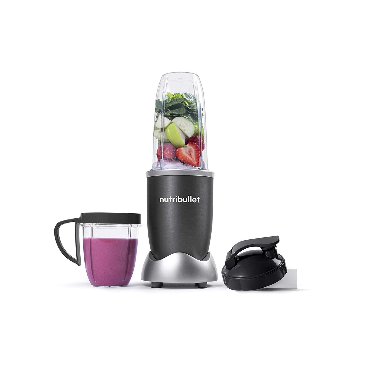 N10-0807Dg 1000W Series Blender, 8 Piece Set, Grey