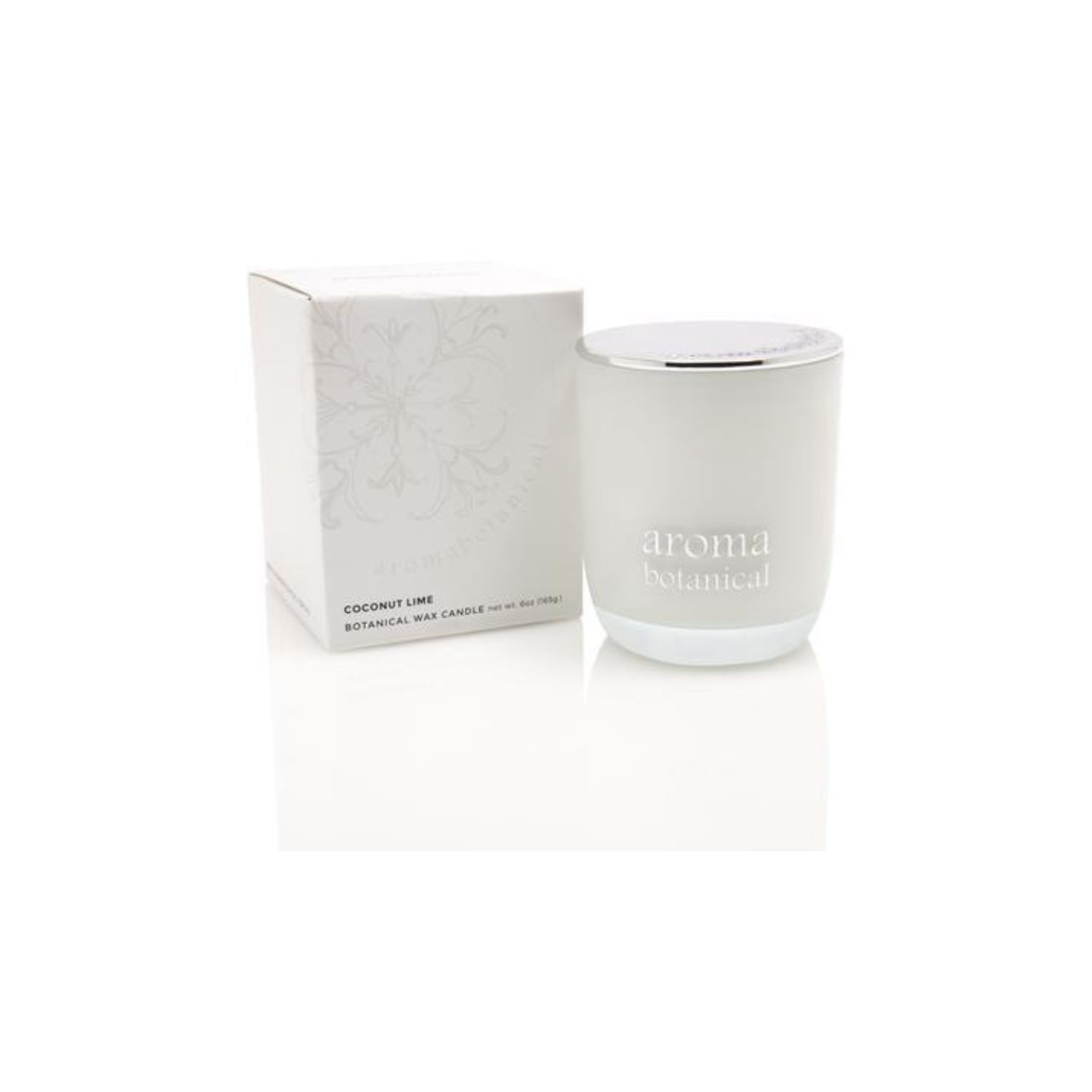 Glass 165G / White - Coconut &amp; Lime