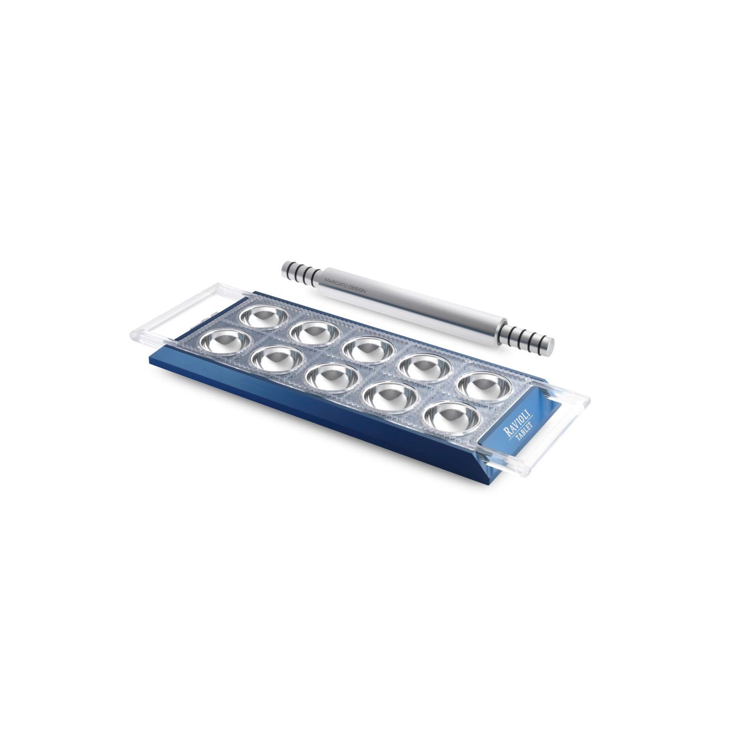 Ravioli Tablet w/Rolling Pin - Blue