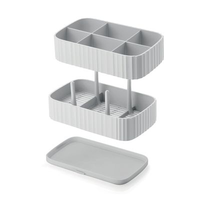 Drain &amp; Safe Grey Cutlery Drainer