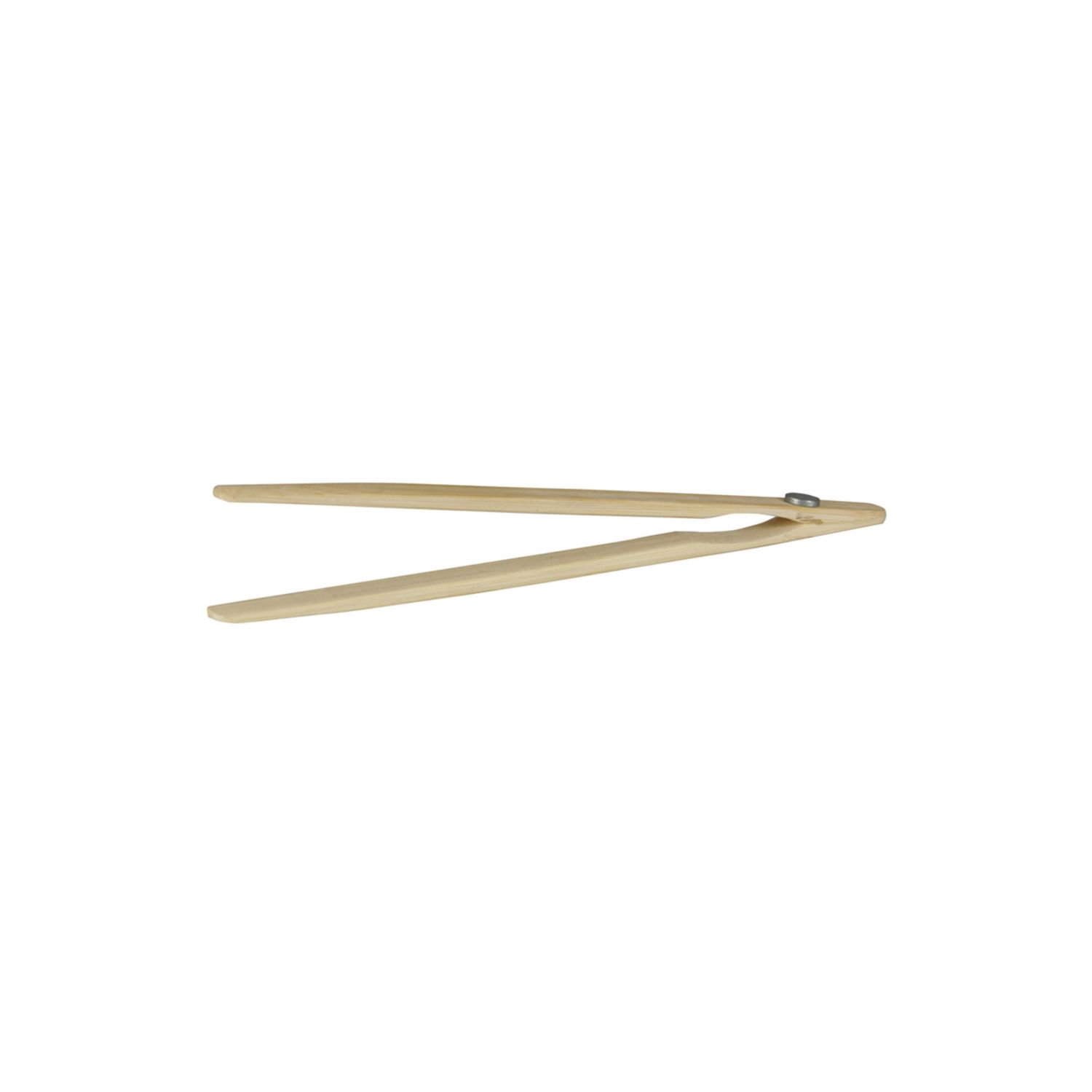 Bamboo Toast Tongs With Magnet