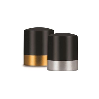 Twist Lock Champagne Sealer (6 X Copper, 6 X Silver)