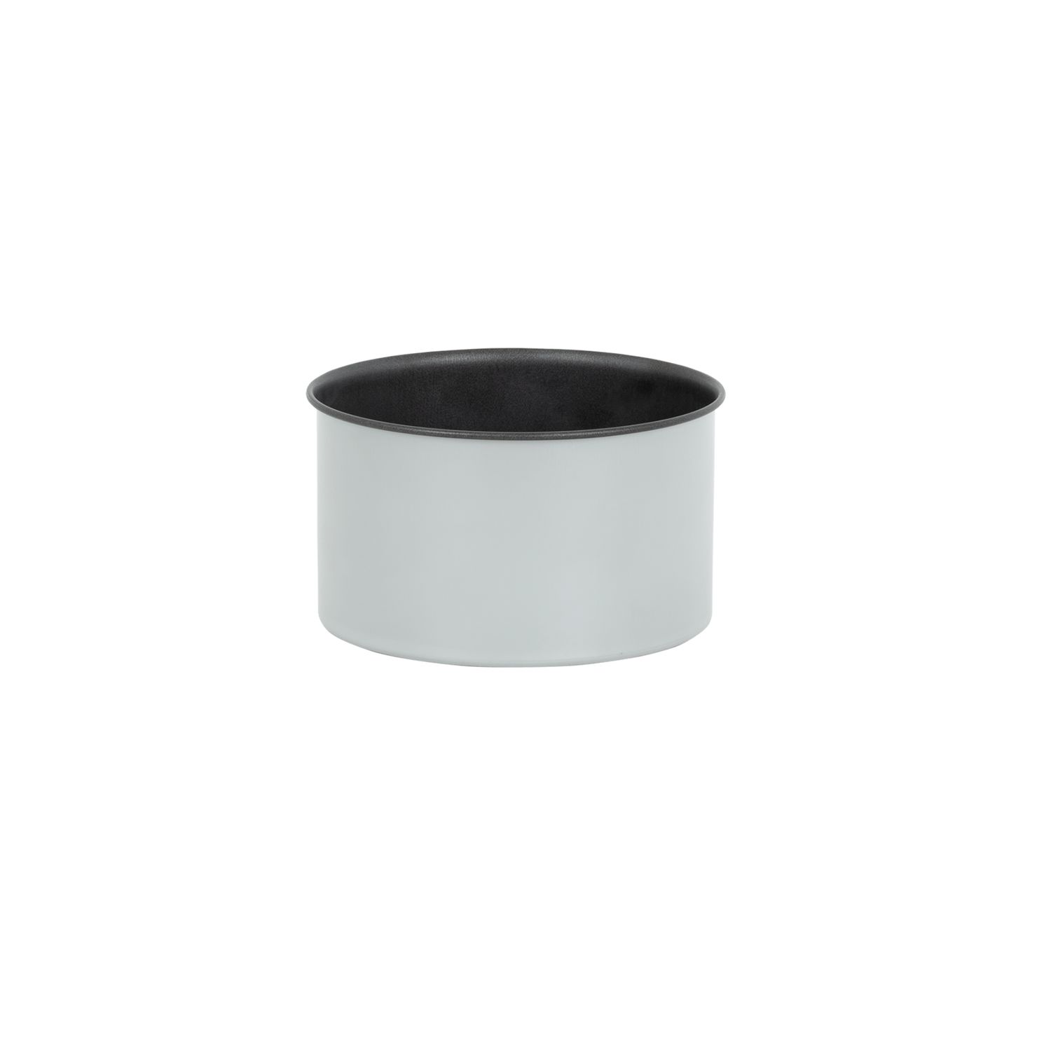 Deep Push Pan Light Grey - 5 Sizes, Size: 15cm