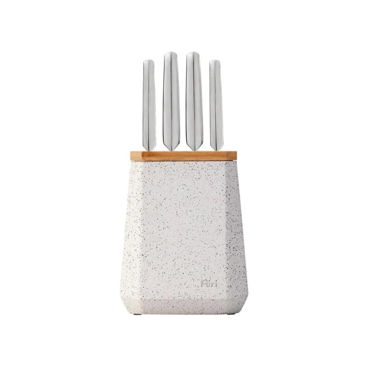 Pro Stone Block Set Black &amp; White Terrazzo 5 Piece